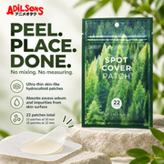 Adilsons Beauty creative for SKIN1004 Spot Cover Patch 22EA: PEEL. PLACE. DONE.
