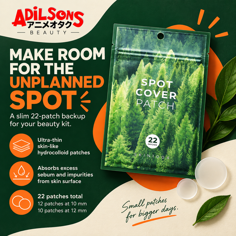 Adilsons Beauty creative for SKIN1004 Spot Cover Patch 22EA: MAKE ROOM FOR THE UNPLANNED SPOT