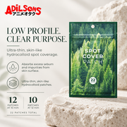 Adilsons Beauty creative for SKIN1004 Spot Cover Patch 22EA: LOW PROFILE. CLEAR PURPOSE.