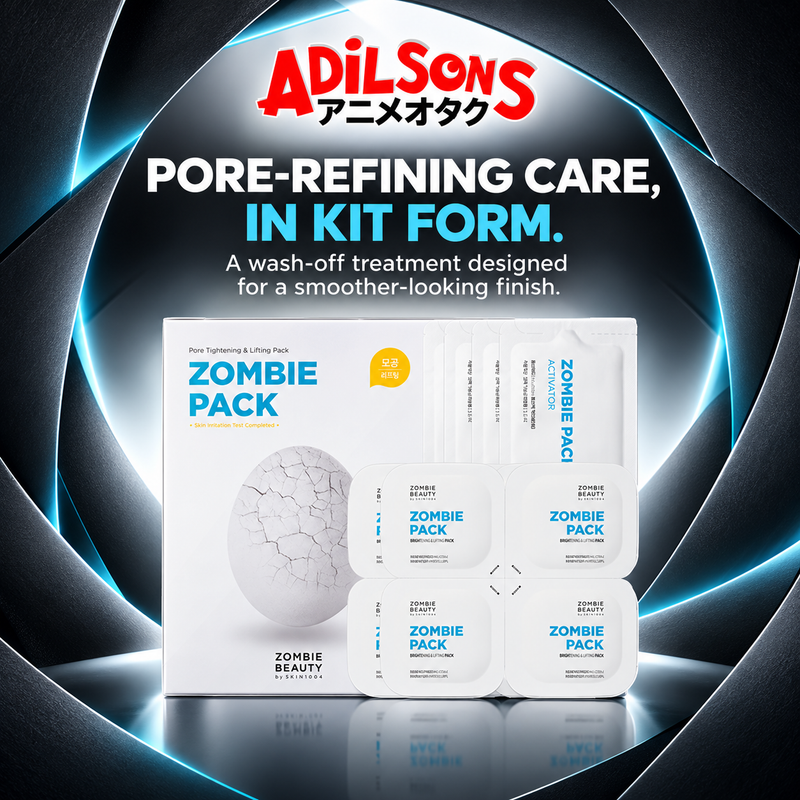 A kit-format wash-off treatment designed for a smoother-looking finish and pore-refining care.