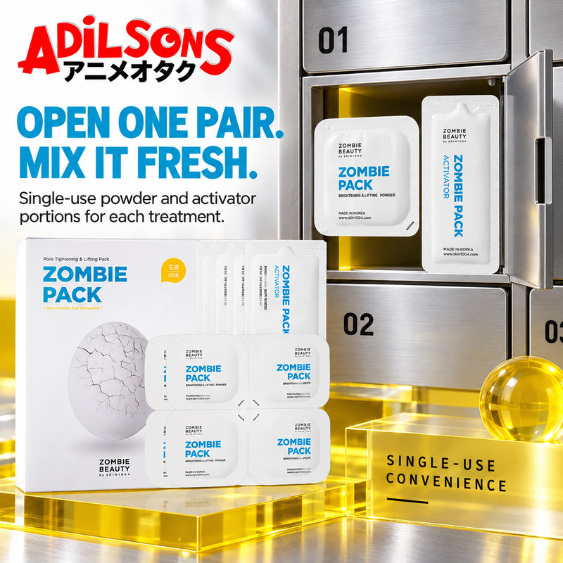 Open one single-use powder and activator pair to mix each treatment fresh.