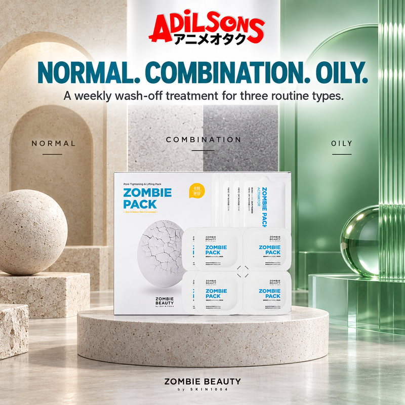 A weekly wash-off treatment for normal, combination and oily routines.