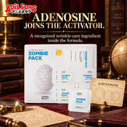 Adenosine is a recognized wrinkle-care ingredient inside the Zombie Pack activator.