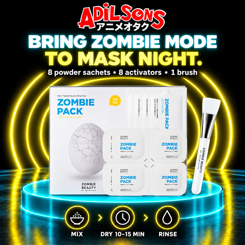 Bring Zombie mode to mask night with eight powders, eight activators and one brush.