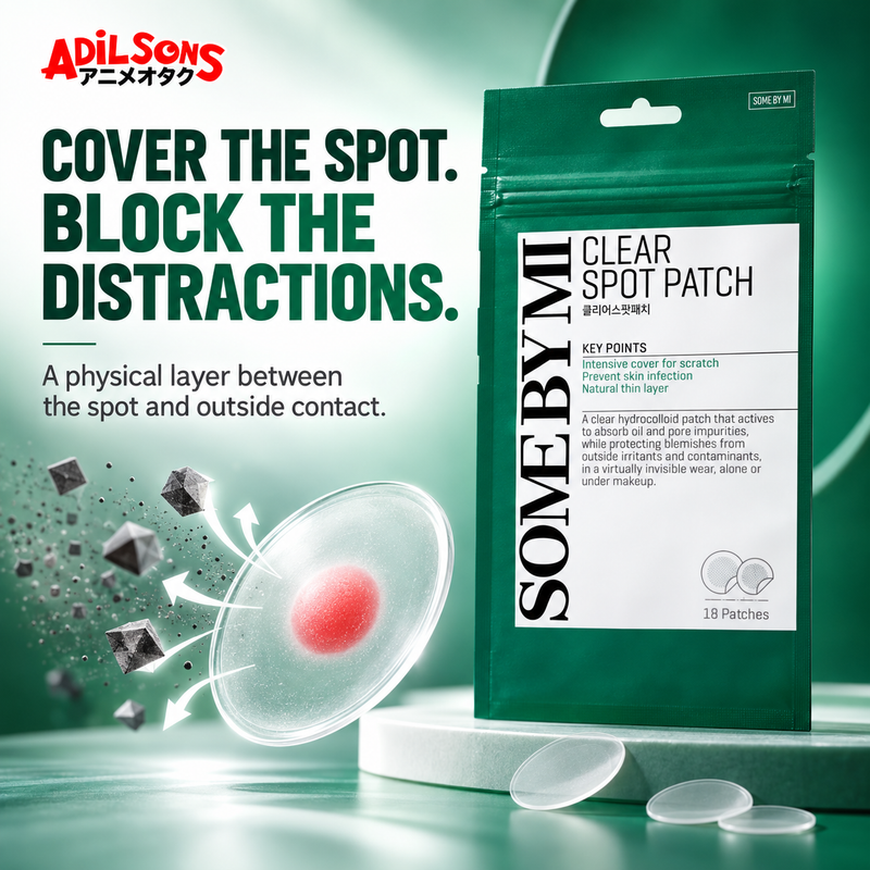 COVER THE SPOT. BLOCK THE DISTRACTIONS. A physical layer between the spot and outside contact.