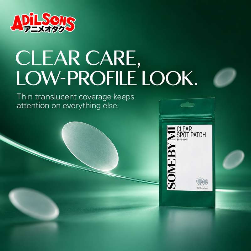 CLEAR CARE, LOW-PROFILE LOOK. Thin translucent coverage keeps attention on everything else.