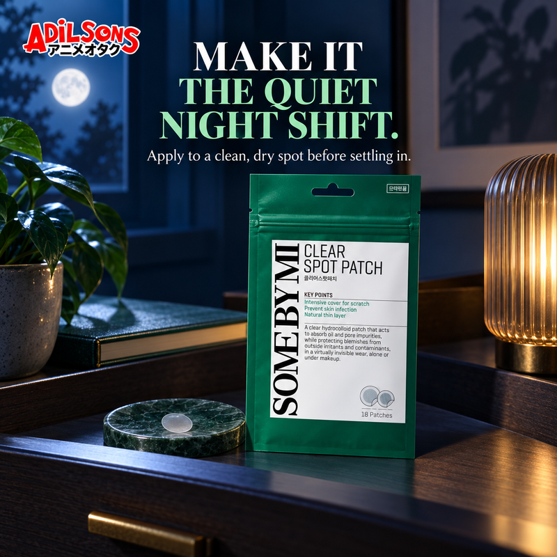 MAKE IT THE QUIET NIGHT SHIFT. Apply to a clean, dry spot before settling in.