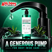 Adilsons Beauty SOME BY MI body cleanser ad: A GENEROUS PUMP — FOR BODY-WIDE CARE