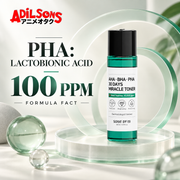 SOME BY MI AHA-BHA-PHA 30 Days Miracle Toner 30ml creative: PHA formula fact.