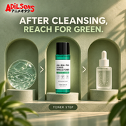 SOME BY MI AHA-BHA-PHA 30 Days Miracle Toner 30ml creative: post-cleanse placement.