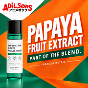 SOME BY MI AHA-BHA-PHA 30 Days Miracle Toner 30ml creative: papaya extract inclusion.