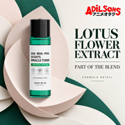 SOME BY MI AHA-BHA-PHA 30 Days Miracle Toner 30ml creative: lotus flower extract inclusion.