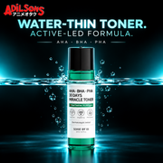 SOME BY MI AHA-BHA-PHA 30 Days Miracle Toner 30ml creative: water-thin toner form.