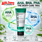 Adilsons Beauty creative for SOME BY MI Miracle Calming Body Lotion 200ML: AHA. BHA. PHA. THE BODY-CARE TRIO.