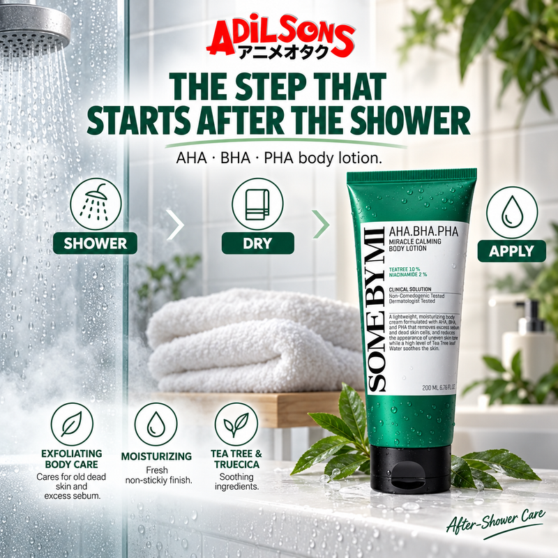 Adilsons Beauty creative for SOME BY MI Miracle Calming Body Lotion 200ML: THE STEP THAT STARTS AFTER THE SHOWER