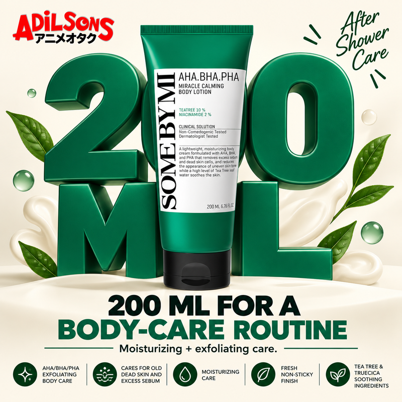 Adilsons Beauty creative for SOME BY MI Miracle Calming Body Lotion 200ML: 200 ML FOR A BODY-CARE ROUTINE