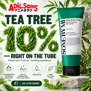 Adilsons Beauty creative for SOME BY MI Miracle Calming Body Lotion 200ML: TEA TREE 10%—RIGHT ON THE TUBE