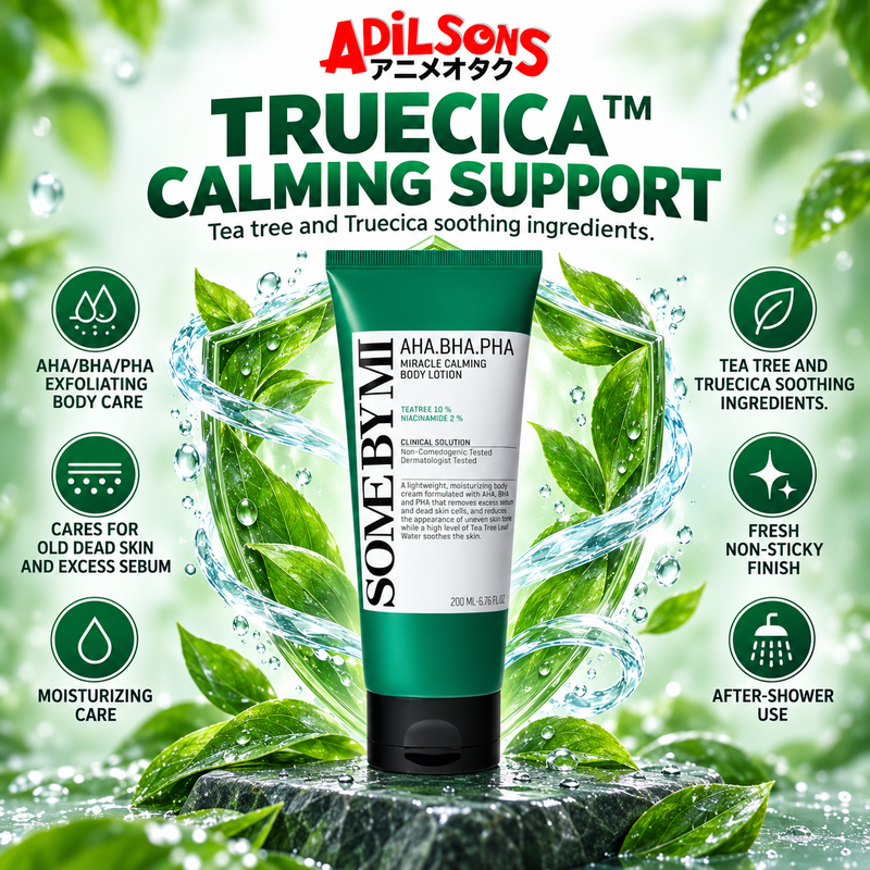 Adilsons Beauty creative for SOME BY MI Miracle Calming Body Lotion 200ML: TRUECICA™ CALMING SUPPORT