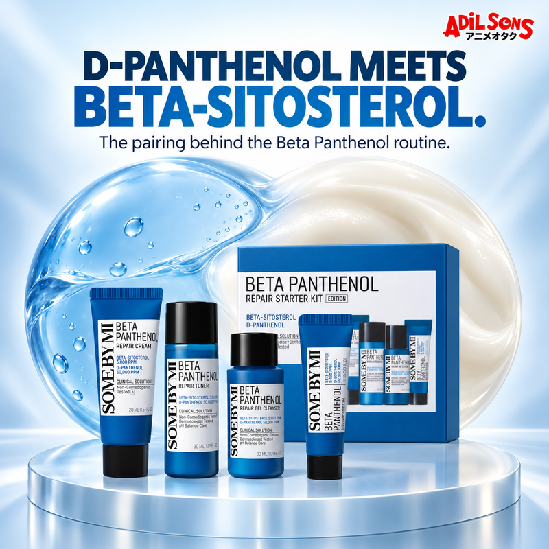 D-PANTHENOL MEETS BETA-SITOSTEROL. The pairing behind the Beta Panthenol routine.
