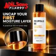 Adilsons ad for SOME BY MI Propolis B5 Glow Barrier Calming Toner 150ml: UNCAP YOUR FIRST MOISTURE LAYER