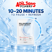 Adilsons Beauty SOME BY MI AHA-BHA-PHA mask ad: 10–20 MINUTES — TO PAUSE + REFRESH