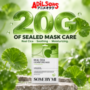 Adilsons creative for SOME BY MI Real Cica Calming Care Mask 20G — 20G OF SEALED MASK CARE