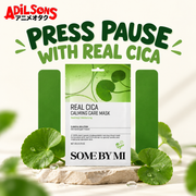 Adilsons creative for SOME BY MI Real Cica Calming Care Mask 20G — PRESS PAUSE WITH REAL CICA