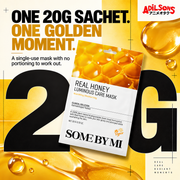 SOME BY MI Real Honey Luminous Care Mask 20g creative 4: ONE 20G SACHET. ONE GOLDEN MOMENT.