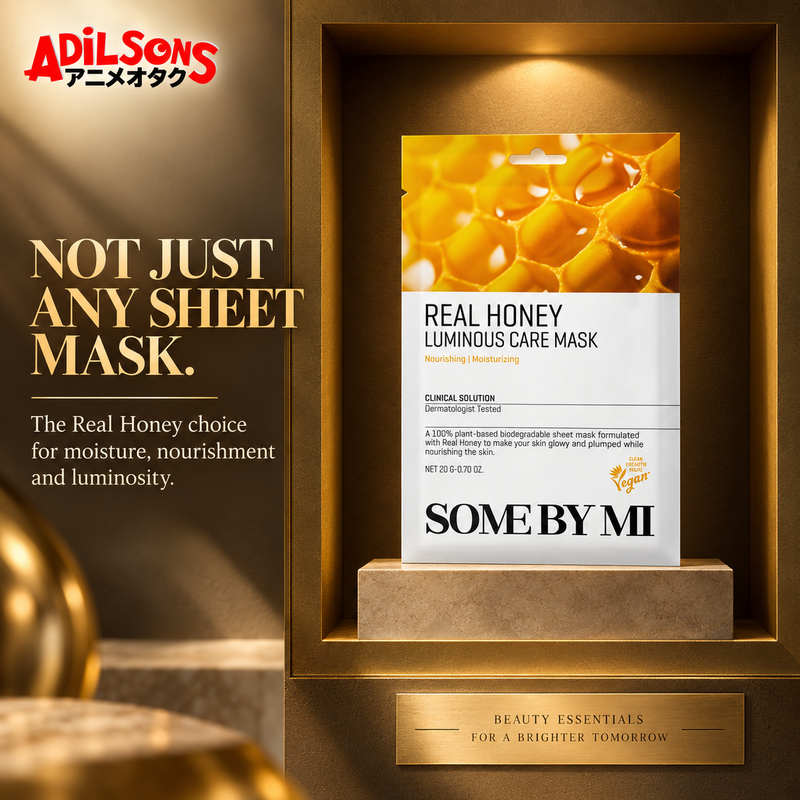 SOME BY MI Real Honey Luminous Care Mask 20g creative 5: NOT JUST ANY SHEET MASK.