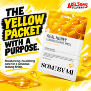 SOME BY MI Real Honey Luminous Care Mask 20g creative 13: THE YELLOW PACKET WITH A PURPOSE.