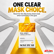 SOME BY MI Real Honey Luminous Care Mask 20g creative 16: ONE CLEAR MASK CHOICE.