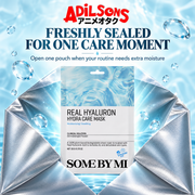 Adilsons ad for SOME BY MI Real Hyaluron Hydra Care Mask 20g: FRESHLY SEALED FOR ONE CARE MOMENT