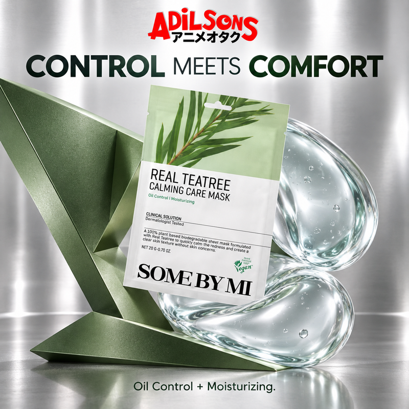 Adilsons creative for SOME BY MI Real Teatree Calming Care Mask 20G — CONTROL MEETS COMFORT
