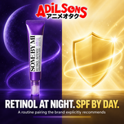 Adilsons ad for SOME BY MI Retinol Intense Advanced Triple Action Eye Cream 30ml: RETINOL AT NIGHT. SPF BY DAY.