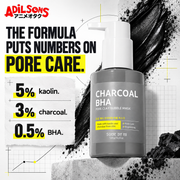 SOME BY MI Charcoal BHA Pore Clay Bubble Mask creative 16: THE FORMULA PUTS NUMBERS ON PORE CARE.