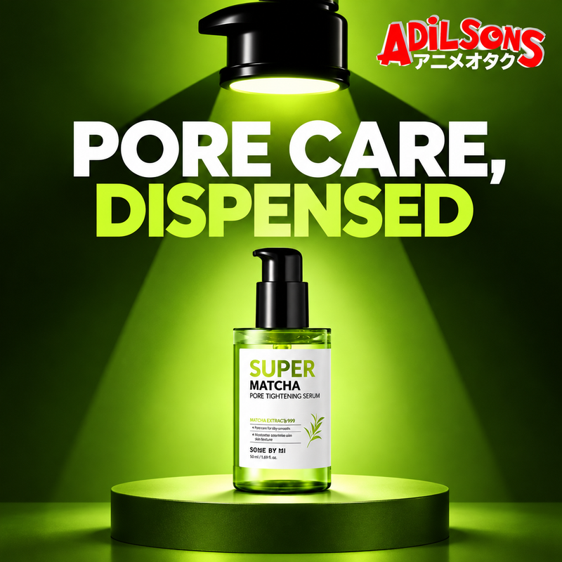 Adilsons creative for SOME BY MI Super Matcha Pore Tightening Serum 50ml — PORE CARE, DISPENSED