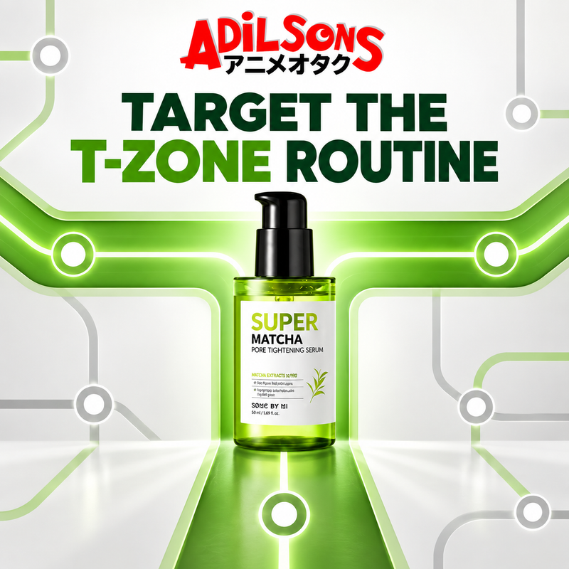 Adilsons creative for SOME BY MI Super Matcha Pore Tightening Serum 50ml — TARGET THE T-ZONE ROUTINE