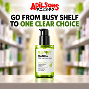Adilsons creative for SOME BY MI Super Matcha Pore Tightening Serum 50ml — GO FROM BUSY SHELF TO ONE CLEAR CHOICE