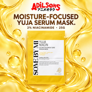 SOME BY MI Yuja Niacin 30 Days Blemish Care Serum Mask 25g creative: moisture-focused serum mask.
