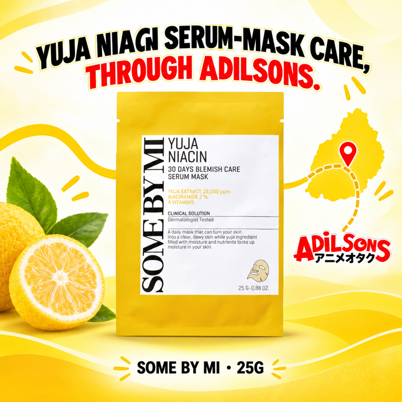 SOME BY MI Yuja Niacin 30 Days Blemish Care Serum Mask 25g creative: Adilsons purchase route.