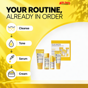 SOME BY MI Yuja Niacin four-piece starter kit — ready-made order sales creative for Adilsons Mauritius