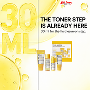 SOME BY MI Yuja Niacin four-piece starter kit — included toner step sales creative for Adilsons Mauritius