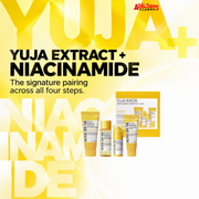SOME BY MI Yuja Niacin four-piece starter kit — signature ingredient pairing sales creative for Adilsons Mauritius