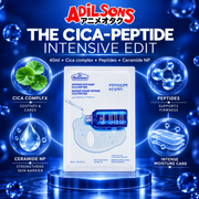 Adilsons ad for The Face Shop Dr.Belmeur Intense Face Mask Cica Peptide: THE CICA-PEPTIDE INTENSIVE EDIT