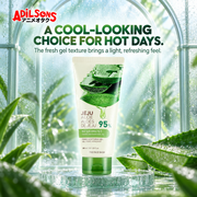 THE FACE SHOP Jeju Aloe Fresh Soothing Gel tube creative 9: A COOL-LOOKING CHOICE FOR HOT DAYS.