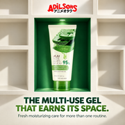 THE FACE SHOP Jeju Aloe Fresh Soothing Gel tube creative 17: THE MULTI-USE GEL THAT EARNS ITS SPACE.