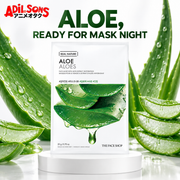Adilsons creative for The Face Shop Real Nature Aloe mask — ALOE, READY FOR MASK NIGHT