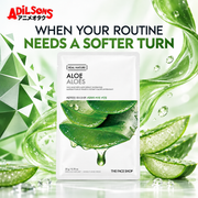Adilsons creative for The Face Shop Real Nature Aloe mask — WHEN YOUR ROUTINE NEEDS A SOFTER TURN