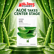 Adilsons creative for The Face Shop Real Nature Aloe mask — ALOE TAKES CENTER STAGE