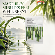 THE FACE SHOP Real Nature Bamboo 20 g mask — short time commitment creative for Adilsons Mauritius